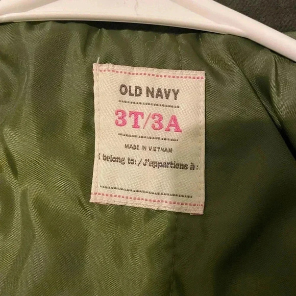 Y2K(2011) Old Navy 3T pea coat Like new - Picture 4 of 8